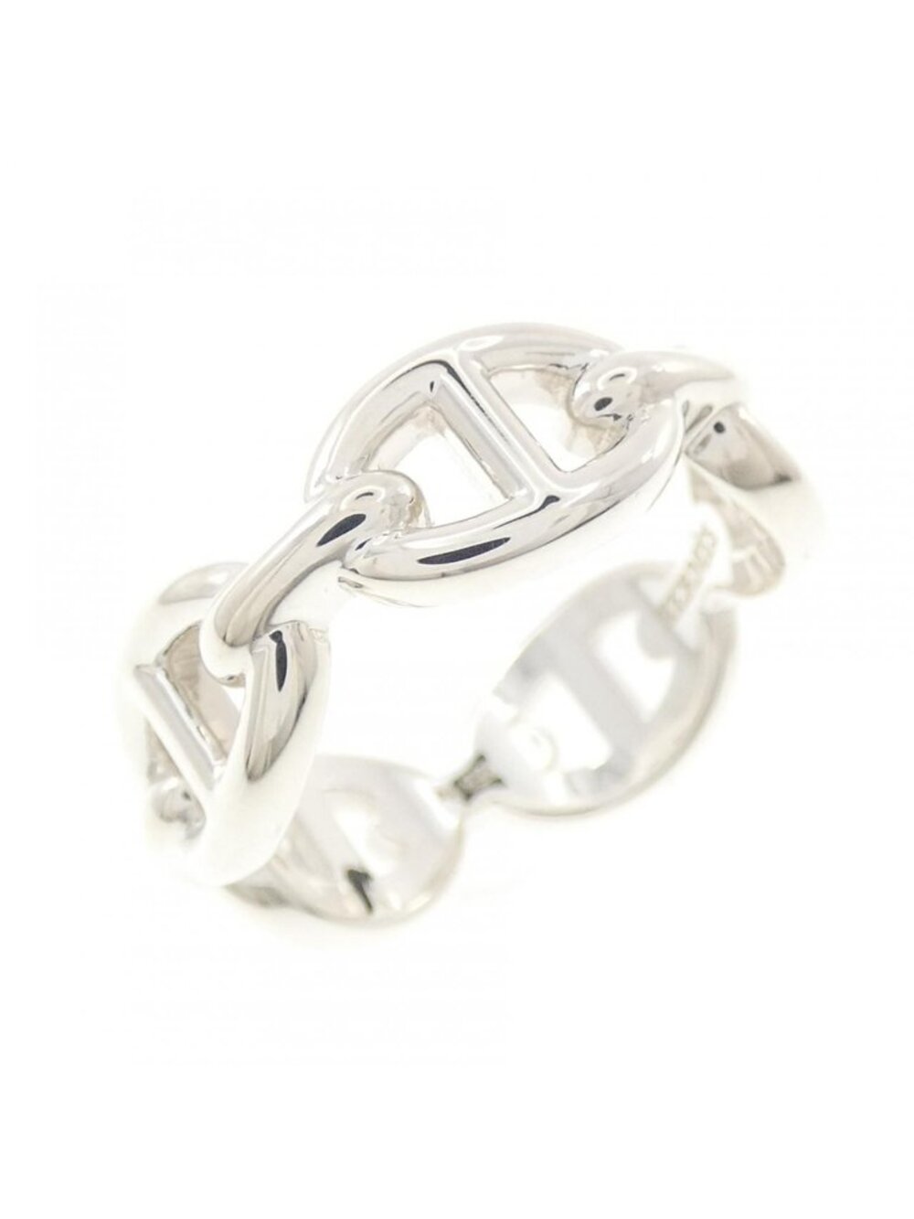 Hermes Chaine D'ancre Enchainee Ring